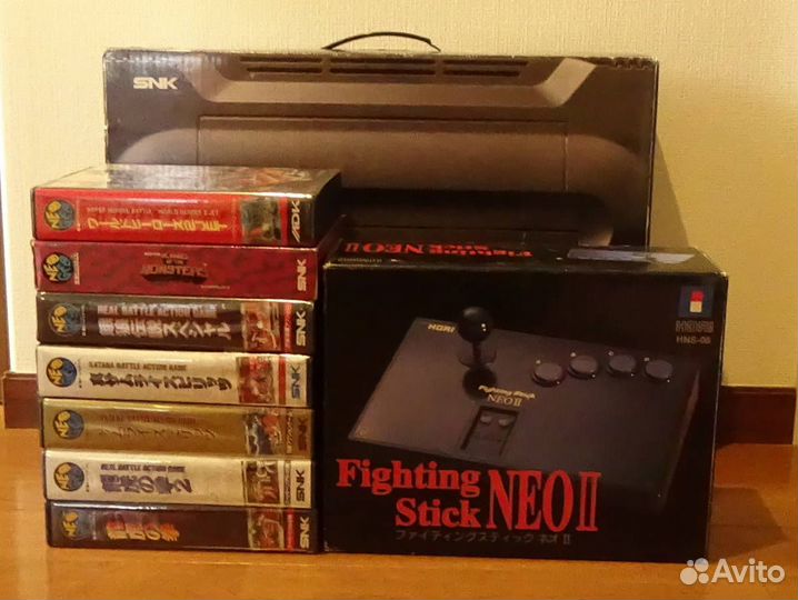 Neo geo AES + карики