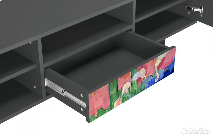 Тв-тумба T6 - Антрацит - Charing Cross Bridge