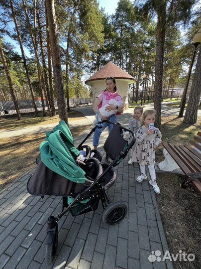 Коляска для двойни