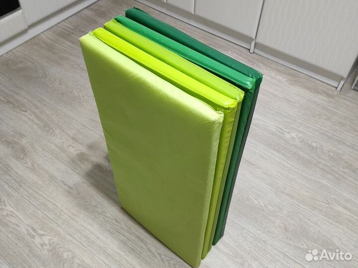 Мат гимнастический складной