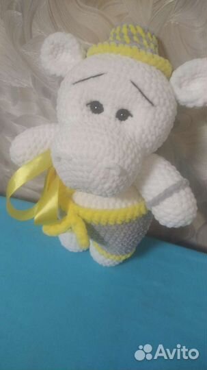 Игрушка бегемот Тошка