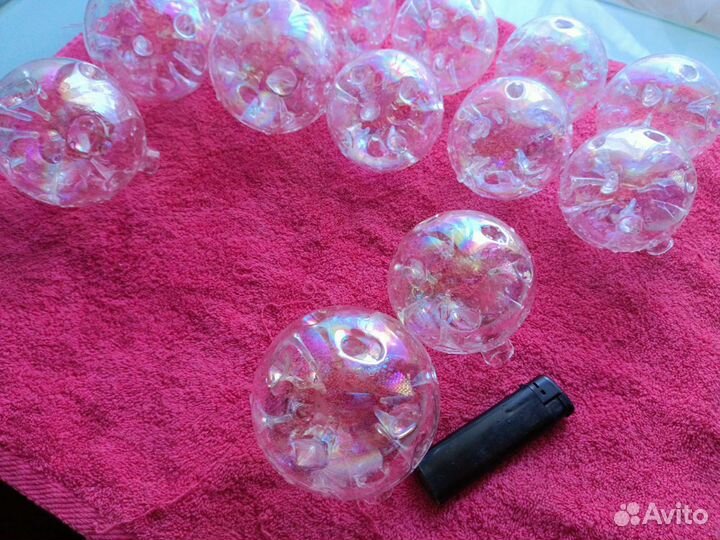 Стеклянные шары для диодной люстры