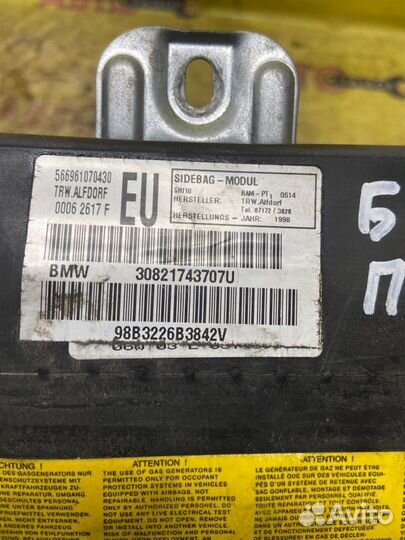 Аирбаг боковой передний левый Bmw 3-Series E46