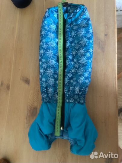 Зимний комбинезон на таксу