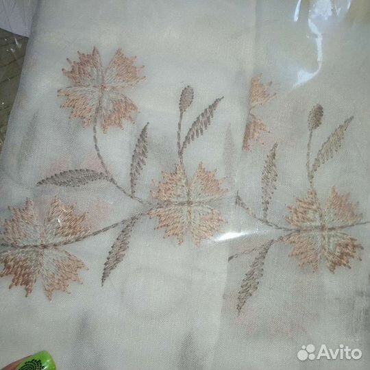 Нов. Короткая штора тюль