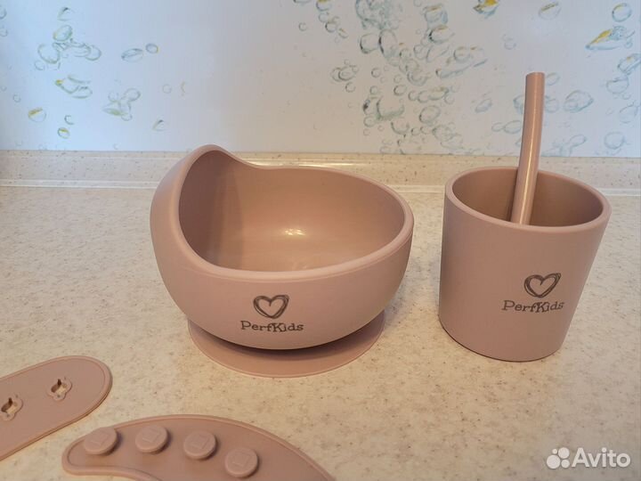 Набор детской посуды для кормления
