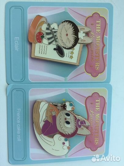 Значки/броши labubu popmart