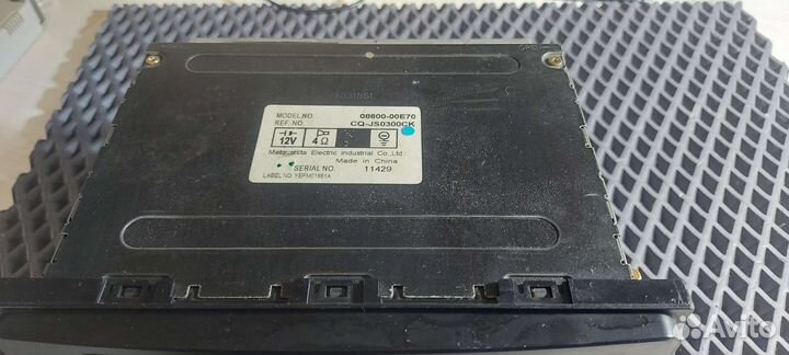 Штатная магнитола Toyota