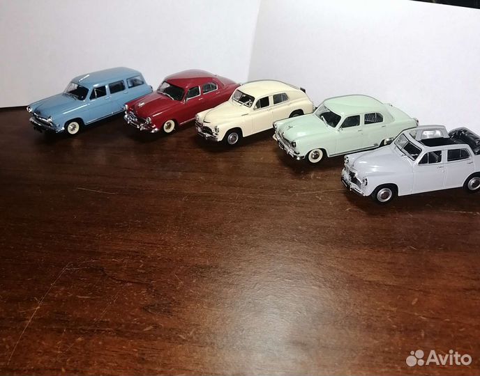 Модели автомобилей 1 43 Автолегенды СССР