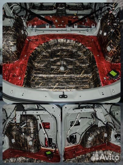 Шумоизоляция exeed TXL