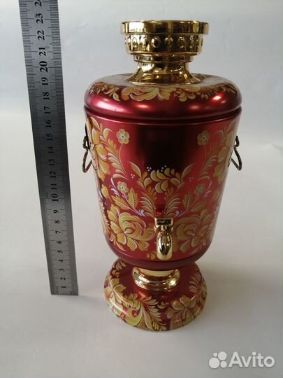 Подарочная упаковка - Самовар (жесть) 24 шт