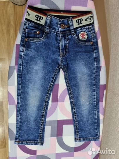Джинсы на мальчика 92