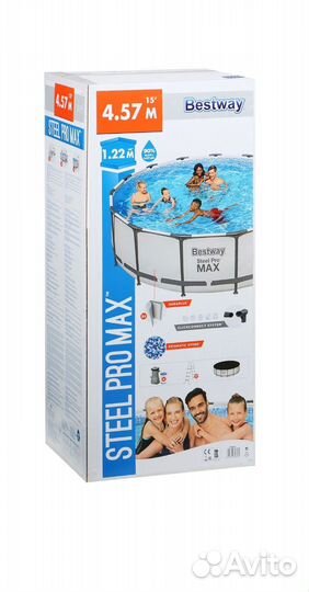 Каркасный бассейн 457х122