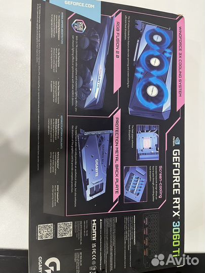 Видеокарта gigabyte 3060 ti