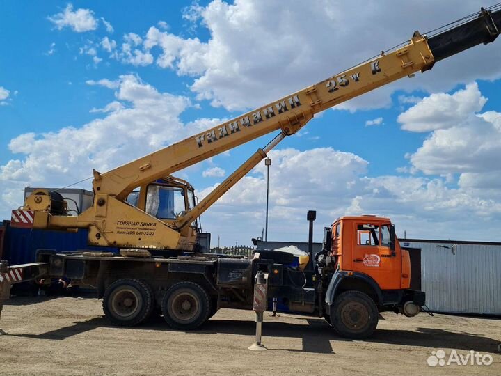 Машинист автокран Камаз Галичанин 25т