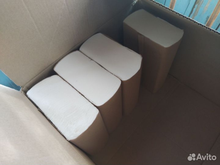 Листовые полотенца, салфетки двухслойные