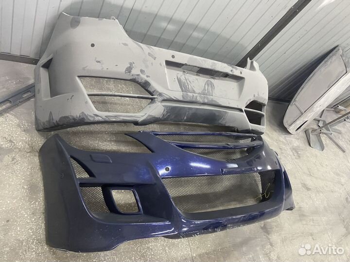 Бампер тюнинг mazda6