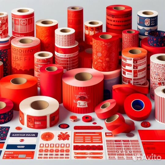 Самоклеящиеся этикетки