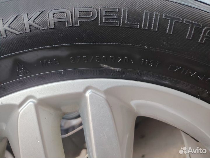 Шины Nokian hakkapeliitta 8 suv 275/50 R20 и Диски