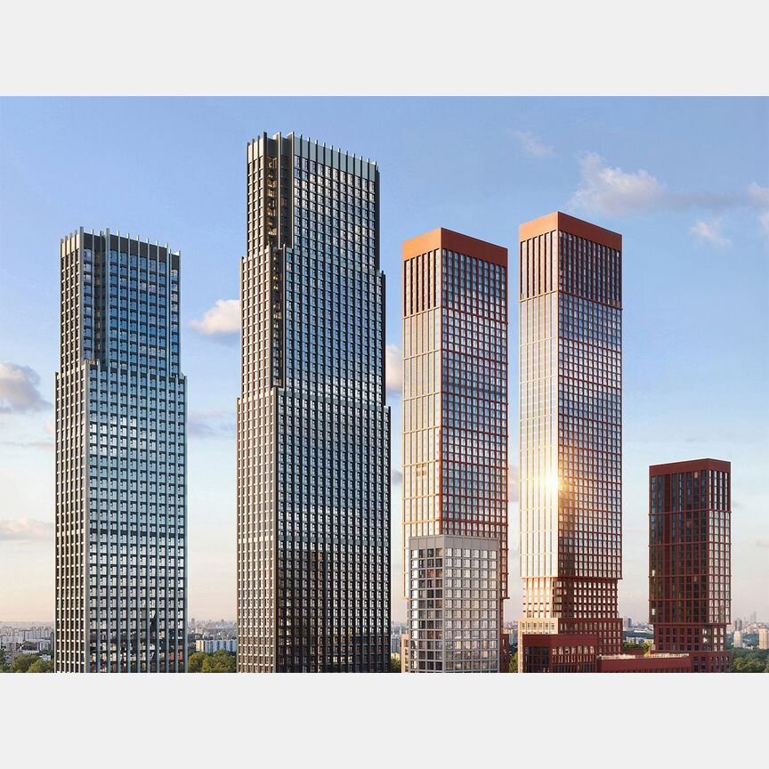 2-к. квартира, 61,4 м², 30/59 эт.