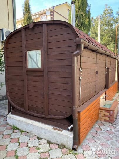 Баня из сосны