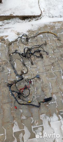 Проводка двигателя Ауди 80 Б4 2.0 ABT