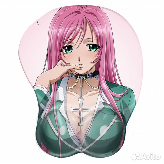 Коврик для мыши Rosario + Vampire - Akashiya Moka