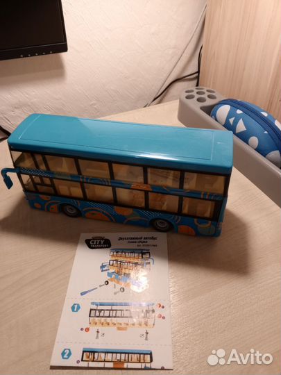 Наборсборный Mobicaro Двухэтажный автобус