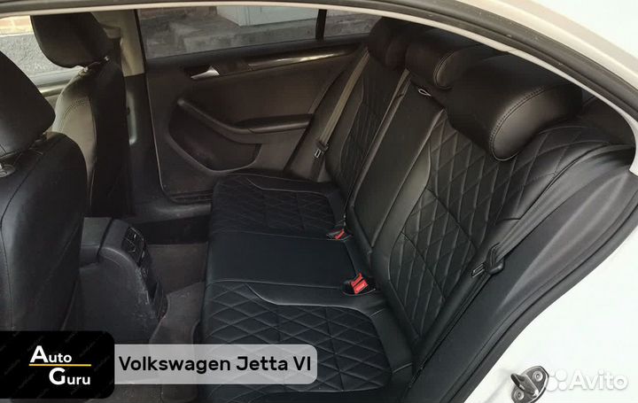 Авточехлы на Volkswagen Jetta 6 Highline каркасные