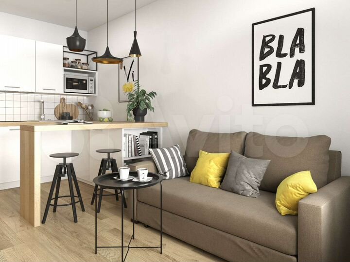 Апартаменты-студия, 20,2 м², 7/10 эт.