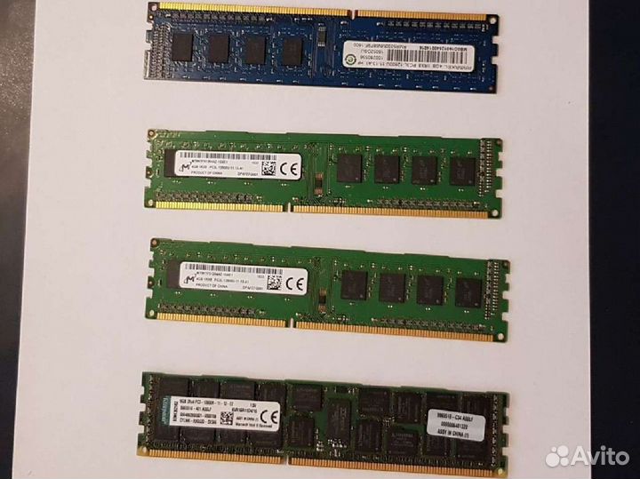 Оперативка DDR3 ddr3l 4/16 GB для компьютер/сервер