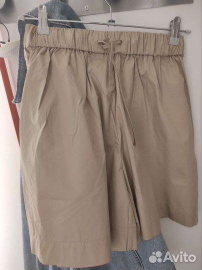 Шорты бежевые хлопок finn flare