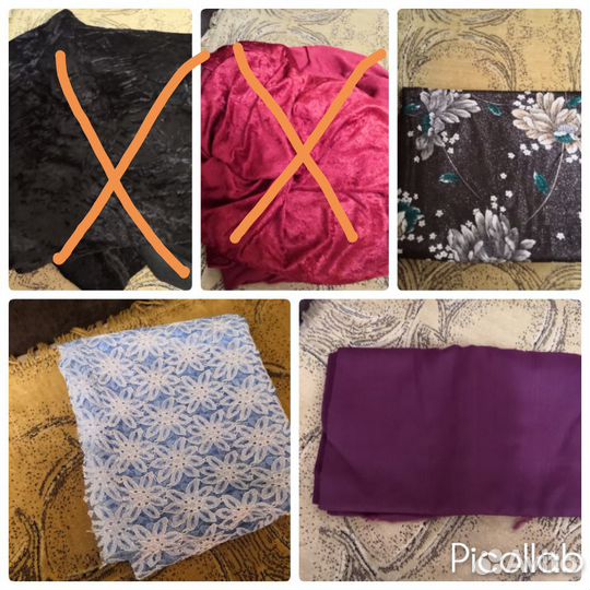 Отрезки ткани вреиен СССР