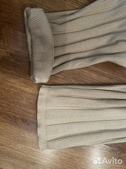 Трикотажный костюм munai M бежевый