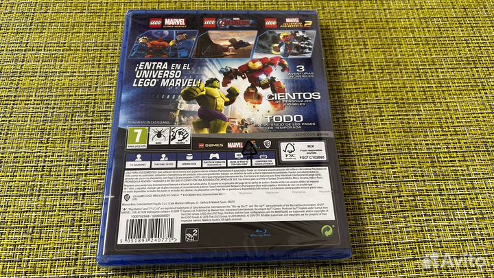Lego marvel collection ps4 Новый диск