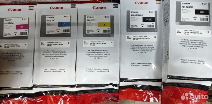 Картриджи для плоттера Canon PFI-320 BK (черный)
