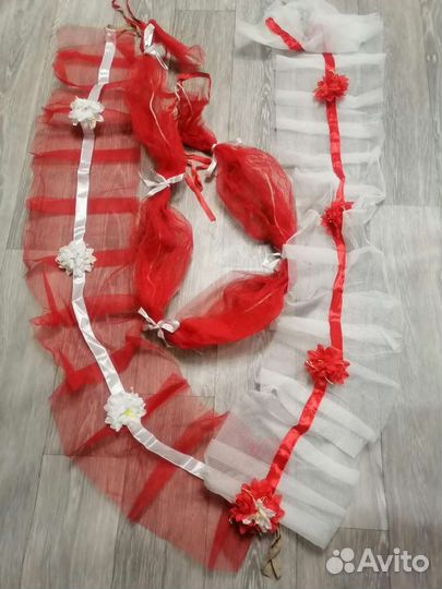 Украшения для машины на свадьбу