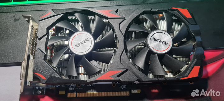 Неисправная видеокарта afrx580-8gb d5hr-v2