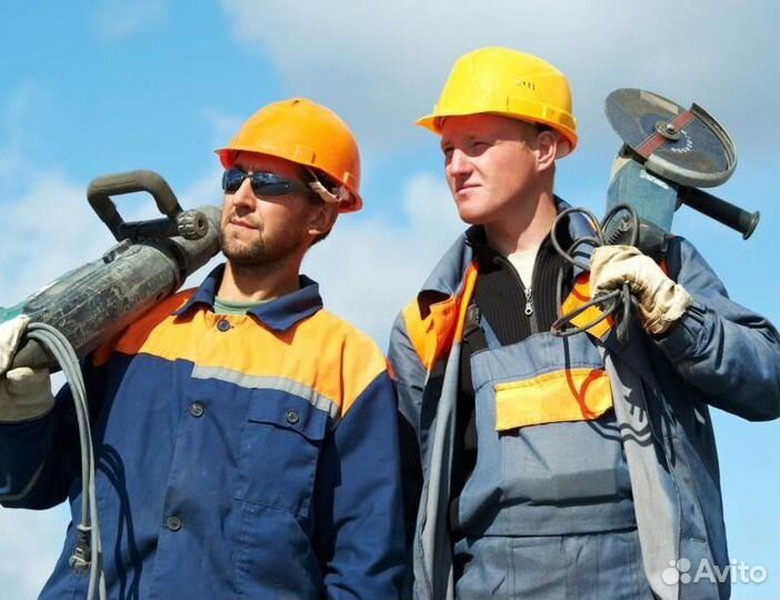 Рабочий на стройку