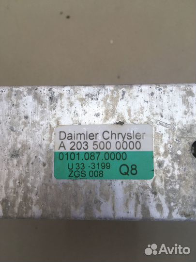 Интеркуллер Mercedes W203