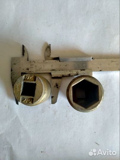 Головка торцовая ударная 6-гранная 24 мм СССР