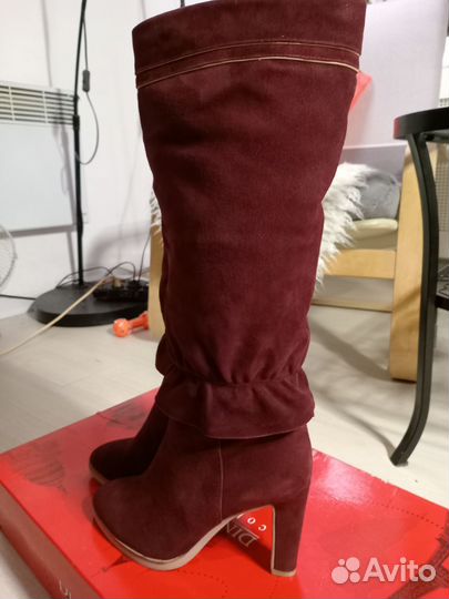 Сапоги зимние новые, dino ricci, 38р