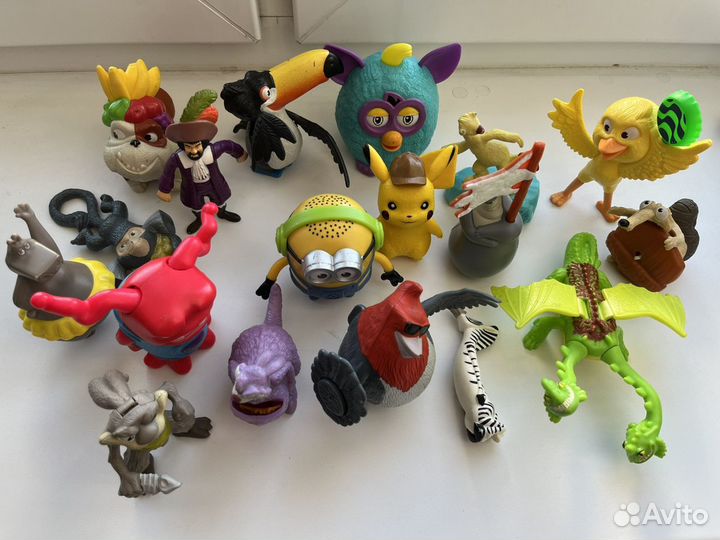 Игрушки из Макдональдс,disney и tatty taddy