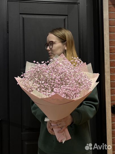 Букет из гипсофил