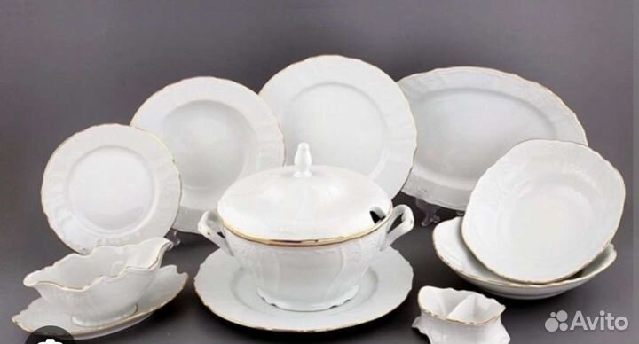 Сервиз столовый и чайный