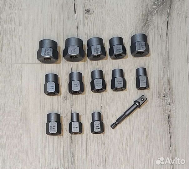 Головки для поврежденных болтов и гаек