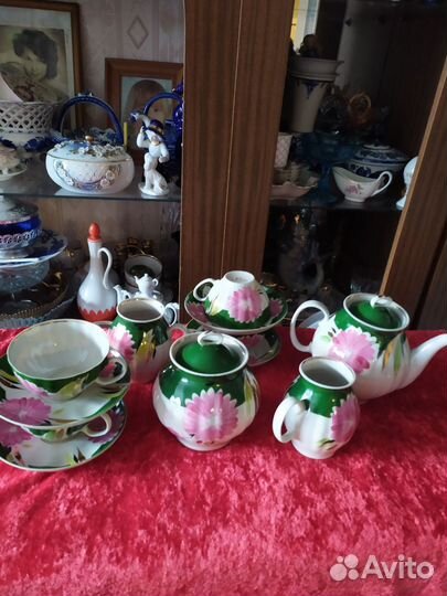 Чайный сервиз СССР Астры, Дулево