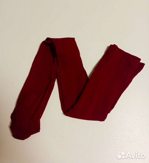 Колготки бордового цвета