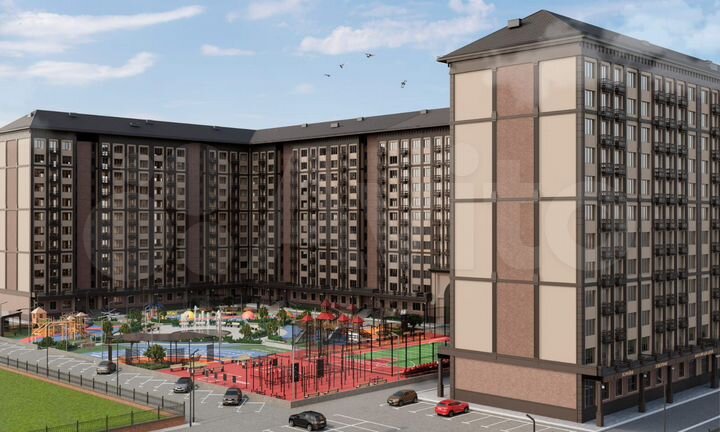 Квартира-студия, 47 м², 4/12 эт.