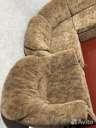 Диван и кресло бу